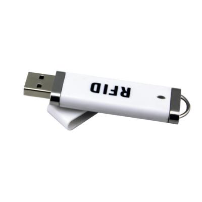 China Easy Tag Read ID Carry USB ID Card Tags 125 KHz RFID Portable Mini Reader Read With OTG Connector for sale