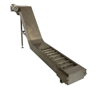 China Heat Resistant High Quality Conveyor CUSTOMIZED Frame Chain Plate Conveyor Stainless Steel Slat Conveyor for sale