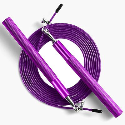 China Indoor Adjustable Sports Equipment Fitness Training Boxing Steel Coated Jump Rope Ball Bearing Swivel Sporting Goods 3m Speed ​​Jump Rope for sale