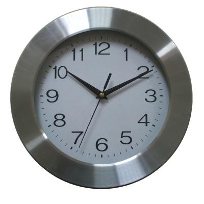 China Big round sun clock metal promotion modern wall art clock for wall decoration for sale