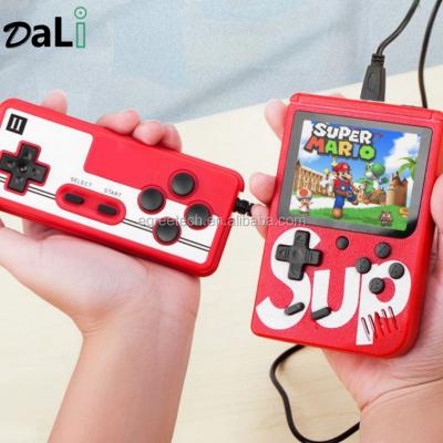 China Support Multi Players SUP Handheld Mini Video Game Consoles 400 Box In 1 Games Boy With Dual Player for sale