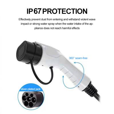 China ODM TUV Wallbox EV Charger Cable Dustproof MODE 3 Flame Retardant TPE for sale