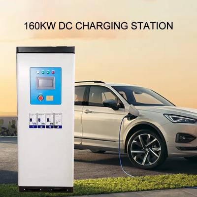 China Arma rápida do dobro das estações de carregamento 160A de 3P+N+PE EV 160KW à venda