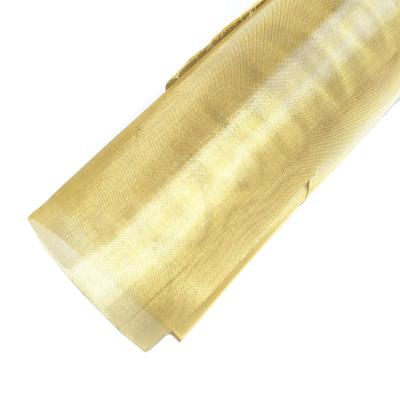 China Corrosion Resistance 99.95% Copper Brass Wire Shielding Mesh Screen Decorative Brass Mesh Brass Knitted Wire Cloth for sale