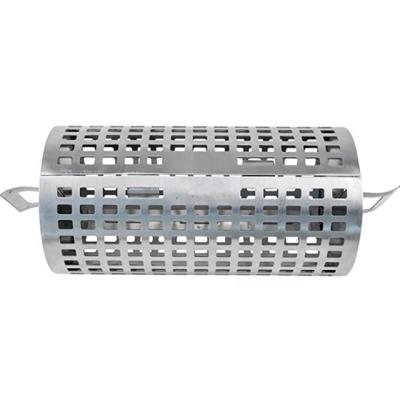 China Easily Cleaned Stainless Steel Rotisserie Grill Rotisserie Drum Oven Basket Baking Fit for Coffee Beans Peanut BBQ for sale