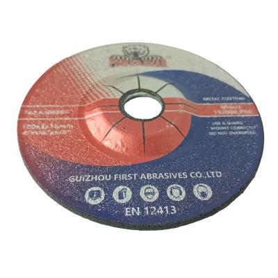 China 4 Inch 100mm Black OEM Abrasive Cutting Grinding Disc for Metal 100*3*16mm for sale