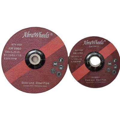 China Grinding Steel Powerbear 7 Inch 180*6*22mm Grinding Wheel for Metal for sale