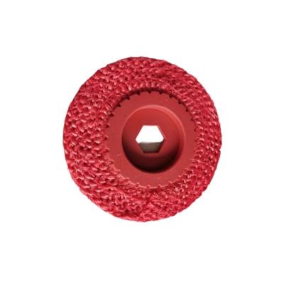 China Burlap Plastic Flat Mirror Disc Cloth Polishing Grinding Polishing Wheel Around Shape for sale