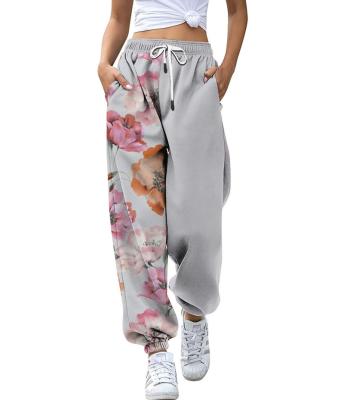 China New Women's New Waist Korean Fashion High Waist Loose Casual Loose Lace Sweatpants Ankle-Length Harem Pants Summer Breathable Loose Joggers for sale