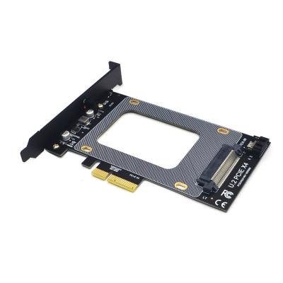 China Desktop Panto PCIE 3.0 GEN X4 3 to 2.5inch SATA u.2 sff-8639 nvme pcie ssd adapter card for sale