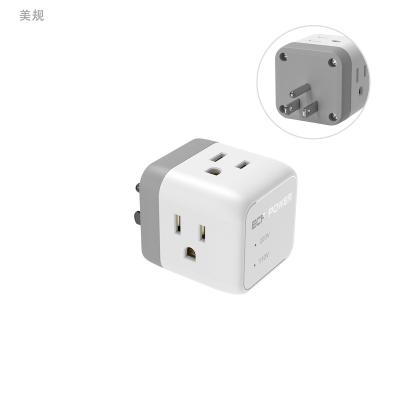 China 2500W250V10A Power Adapter US Plug Adapter Travel Commercial Plug Adapter for sale