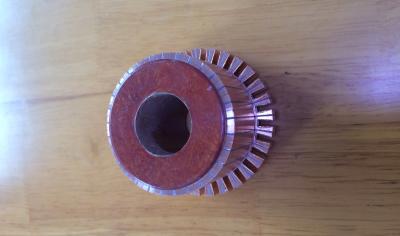 China Customized Rare Earth Permanent Magnet Motor Commutator 27 Segments for sale