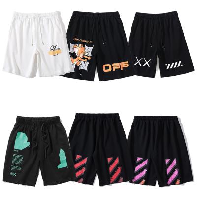 China 2022 Breathable Off White Custom Joggers Kuyue Shorts Casual Joggers Workout New Cotton Shorts Sporting Shorts for sale