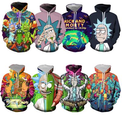 China Wholesale 2021 Men's Anti Shrink Animation 3d Hoodie Printed Custom Graphic Hoodies For Teens Men With Custom Designs Mens Hoodies for sale