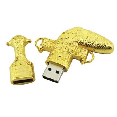 China Dagger Oman Knife Shape Metal USB Oman Knife USB Training Omani Khanjar USB Drive for sale