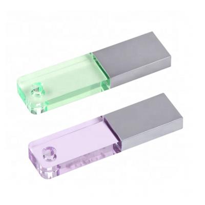 China Acrylic Colorful Gift Usb Flash Drive An Ultra Portable USB Drive With Lightweight Design for sale