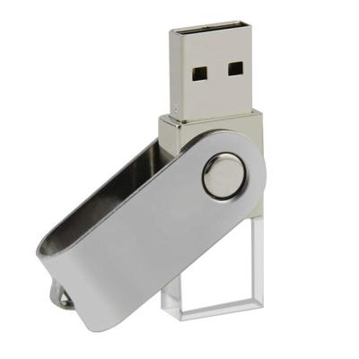 China New Nice Acrylic Metal And Glass Swivel USB 2.0 / USB 3.0 USB Flash Drive With 8GB/16GB/32GB/64GB/128GB for sale