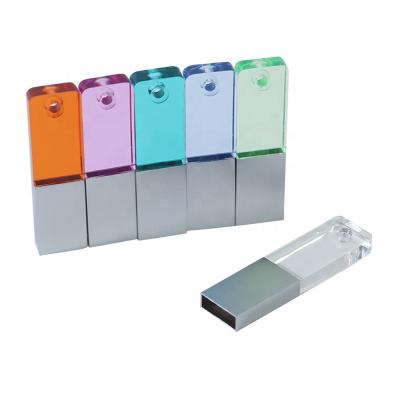 China Crystal New Style Promotional Gift USB 3.0 Pen Drive Mini Crys U Disk 16GB USB Flash Drive tal for sale