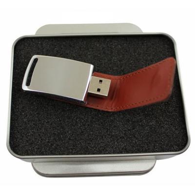 China Hot Sale China Manufacturer Custom Leather Flash Drive 2.0 Leather USB Stick 8GB 16GB 32GB 64GB 128GB 3.0 for sale