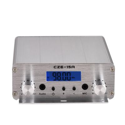 China Professional broadcast equipment radio radio station transmitter FM broadcast 15 watts for sale for sale