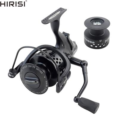 China LEFT HAND Hirisi Carp Fishing Reel 7+1 Ball Bearing Spinning Reel Baitrunner Free Reel HK4000 HK6000 for sale