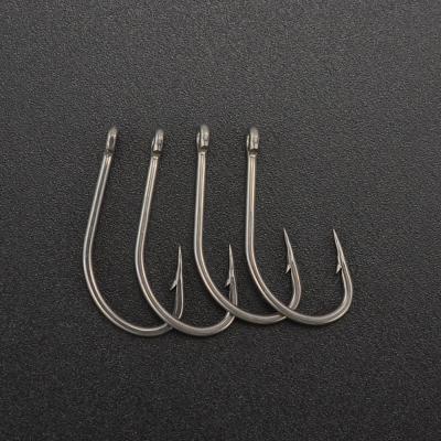 China Hirisi B8017 Carp Hooks Stainless Steel Barbed Hooks Hook Fishing High Carbon Barbed Hooks for sale