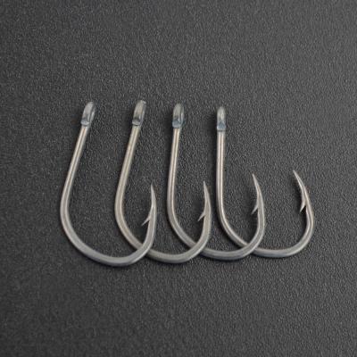 China Hirisi Coating Stainless Steel Barbed Hooks High Carbon Carp Hooks Pack With Original Retail Box 8001 8001 for sale