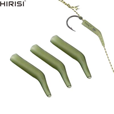 China Hair Rig Line Aligner Sleeves Hirisi Carp Hook Sleeve Carp Fishing Accessories 25pcs/pack AH202 for sale