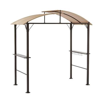 China Hot Sale BBQ Pavilion /BBQ Amazon Leisure Sunshade Garden Steel Canopy Outdoor Garden Gazebo for sale