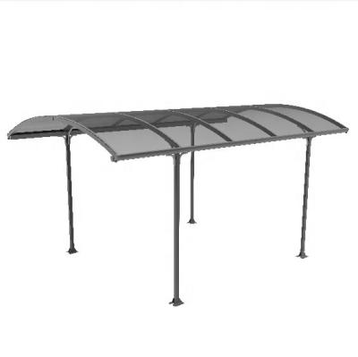 China L3x4.8 4x4 Modern Outdoor Aluminum Steel Panel Garden Canopy Sunshade Factory Direct Sale L3x4.8 4x4 Pergola Gazebo for sale