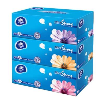 China 2ply Tissue - 4ply Virgin Bamboo Pulp Box Ultra Soft Disposable Facial Tissue Box Tissue for sale