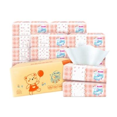 China Custom Made Virgin Bamboo Pulp Bamboo Pulp Tissue Paper Bundle Tissue Paper Logo Facial Tissue for sale