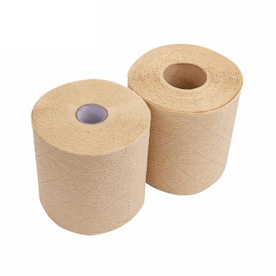 China Direct Selling Toilet Paper Roll Tissue Unbleached Paper Roll/Bamboo Tissue Paper Roll Bag/Box Maker for sale