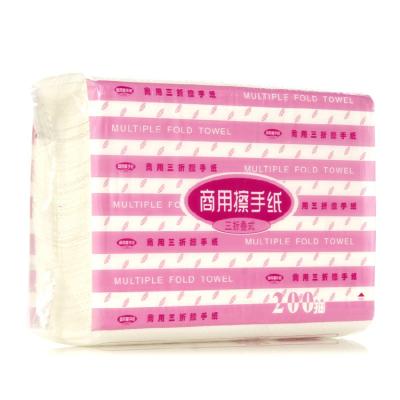 China Hot Selling Home/Hotel/Office Embossing Tissue Paper Hand Towel Hand Towels Fold Paper Hand Towel for sale