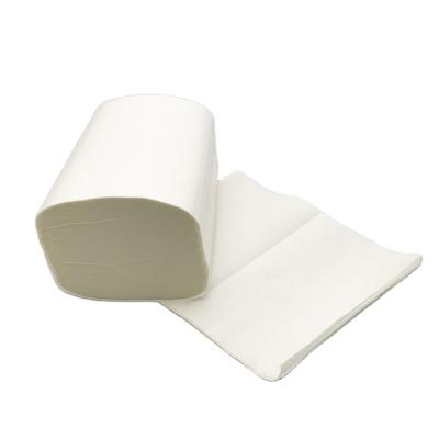 China Home / Hotel / Office High Water Absorbent Embossing Paper Hand Fold 2Ply V White Towels for sale