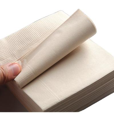 China White High Quality Pure Bamboo Pulp Natural Sanitary Napkin Restaurant Dinner Towel for sale