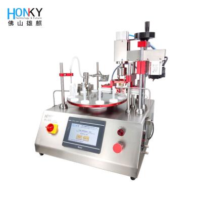 China Semi Automatic Volumetric Liquid Filling Machine 2400 Bottle Per Hour for sale