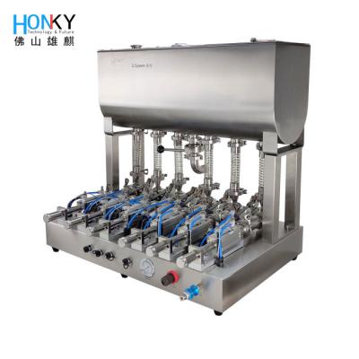 China Cream 150*100*100cm 6 Head Filling Machine Vertical Packing Machine for sale