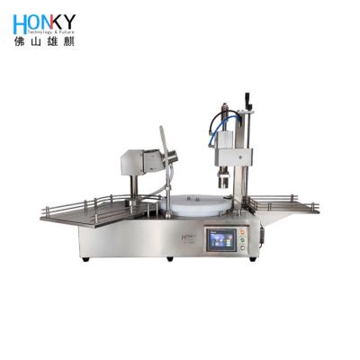 China Desktop Liquid Dressing Glass Injection Vial Filling Machine For Skin Care for sale