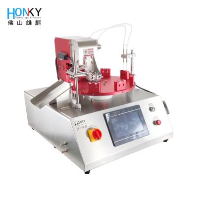 China Centrifuge Tube SS304 Semi Automatic Bottle Filling Machine With Ceramic Pump for sale