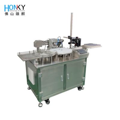 China 35 Bottle Per Minute Liquid Automatic Filling Machine Vial Filler for sale