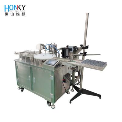 China Automatic 3ml Frozen-Dry Powder Liquid Filling Machine With Semi-Pre-Pressing Function For The Frozen Dry Pre-Pressing for sale