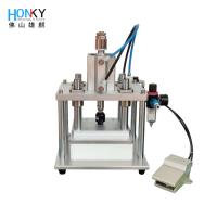 China Desktop Type Perfume Sample Spray Bottle Cap Sealing Machine for sale