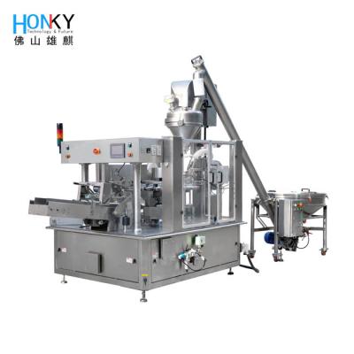 China Automatische Doypack Bag Stand Up Pouch Filling Machine Paste Sauce Pouch Filling Liquid Machine Doy Pouch Packing Machine Te koop