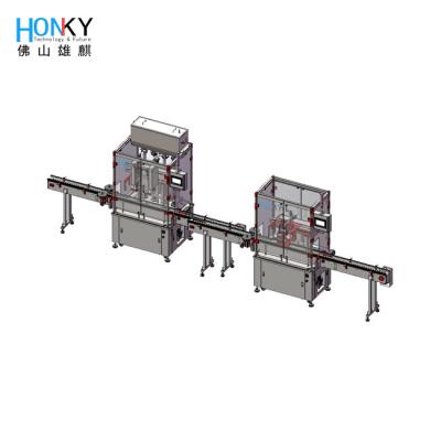 China 1L Shampoo Automatic Filling Machine With Pump 50 Bottle Per Minute for sale