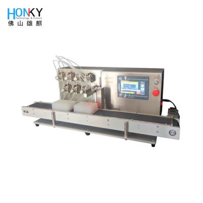 China 10 Plate / Min Diagnostic Reagent Liquid Filling Machine With Ceramic Pump for sale