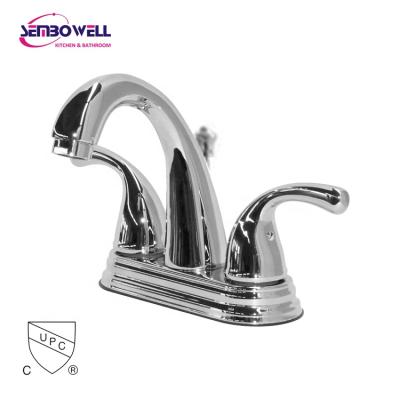 China Modern Brass Chrome cUPC Lavatory Faucet Bathroom Basin Mixer 4