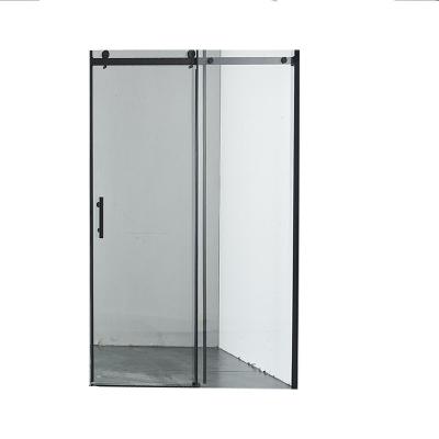 China Modern 8cm Easy Sliding Shower Door Tempered Glass Shower Room for sale