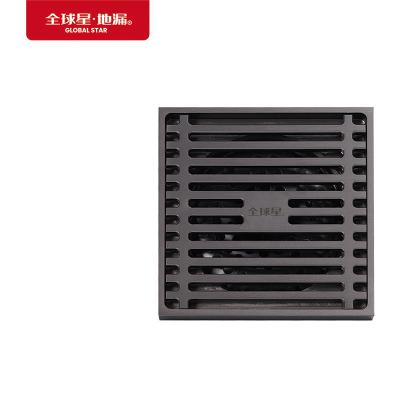 China Modern Style Grill Floor Drain Shower Floor Drain Bathroom Square Floor Drain for sale