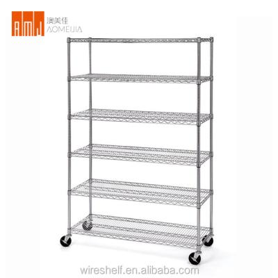 China Double Sided NSF Approved Easily Accessible Retail Storage Display Rack Shelving For Liquor Wine Store for sale